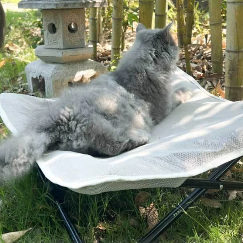 Foldable All-Season Cat Bed – Portable Nest for Small and Medium Pets - Image 4