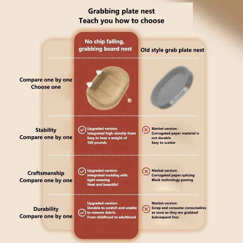 Oval Sisal Cat Scratching Board – Durable Cat Claw Mat for Indoor Cats - Image 4