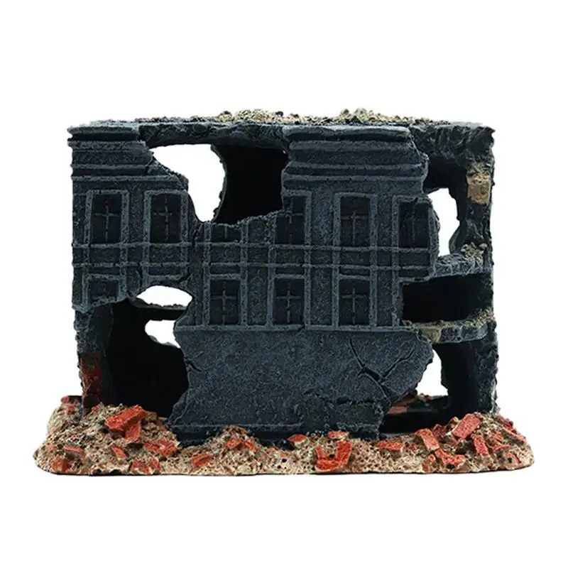 Fish Tank Decoration Cave – Aquarium Ornament for Betta, Shrimp, and Reptiles - Image 5