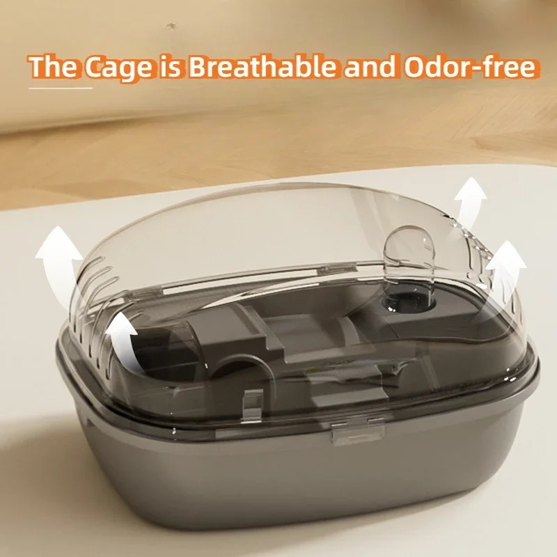 Small Hamster Cage – Portable Habitat for Guinea Pigs and Mice