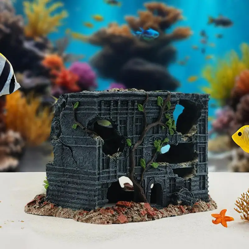 Aquarium Shrimp Cave – Natural Rock Shelter for Fish, Reptiles, or Aquatic Pets - Image 3