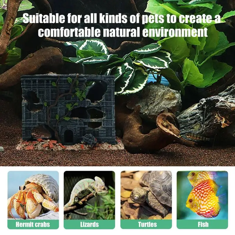 Aquarium Shrimp Cave – Natural Rock Shelter for Fish, Reptiles, or Aquatic Pets - Image 5