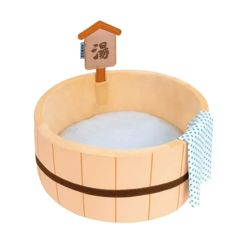 Bathtub Style Cat Bed – Detachable Mini Hot Spring Pool Design for Cats and Dogs - Image 2